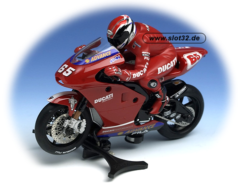 SCALEXTRIC Motorbike Ducati Marlboro # 65